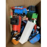 A BOX OF THOMAS THE TANK ENGINE MODELS