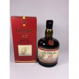 1 X 70CL BOXED BOTTLE - EL DORADO 12 YEAR OLD RUM