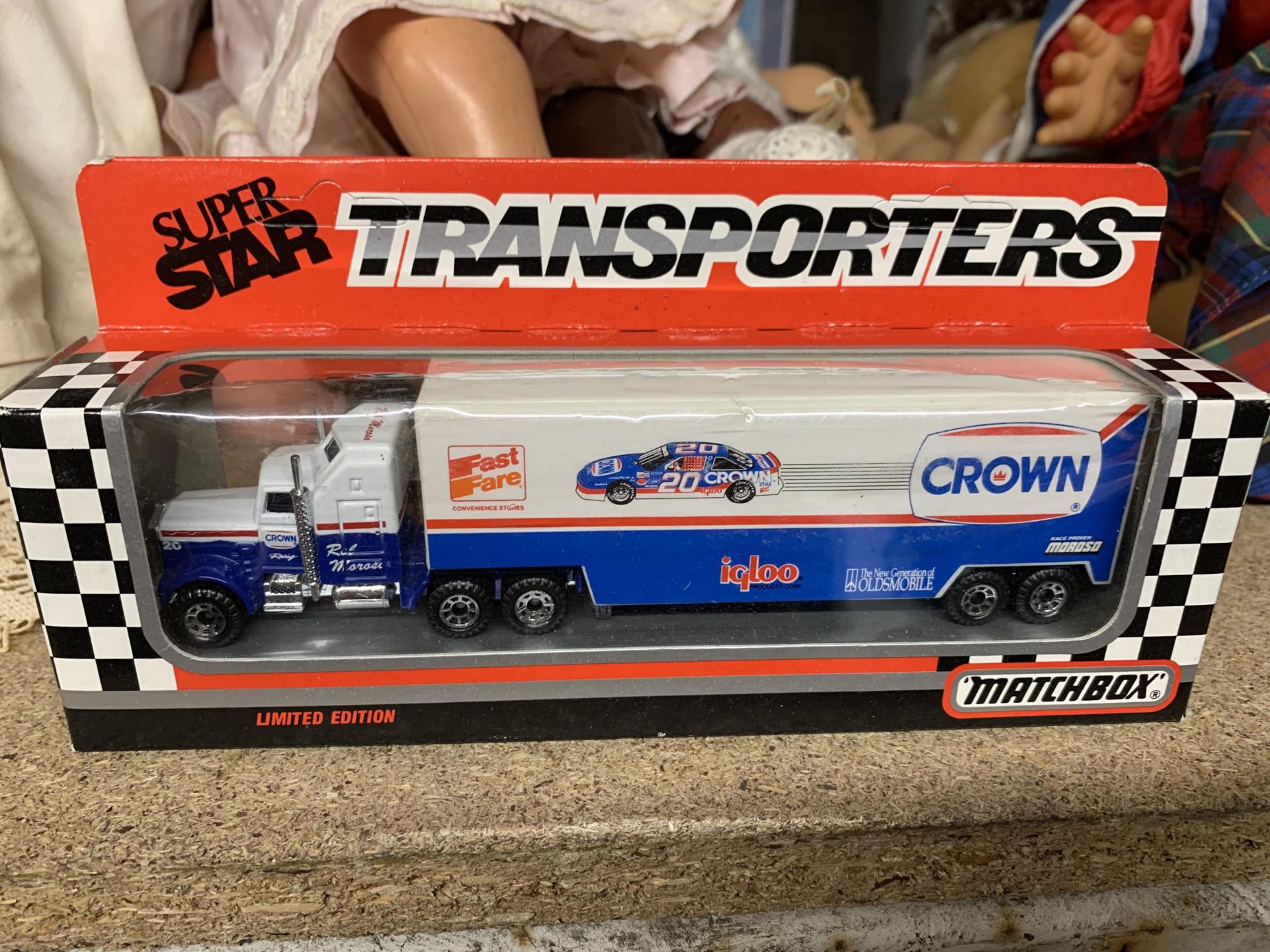 THREE BOXED 1990 MATCHBOX CONVOY TRUCKS - SUPER STAR TRANSPORTERS, U.S.A LIMITED EDITIONS - Image 4 of 4