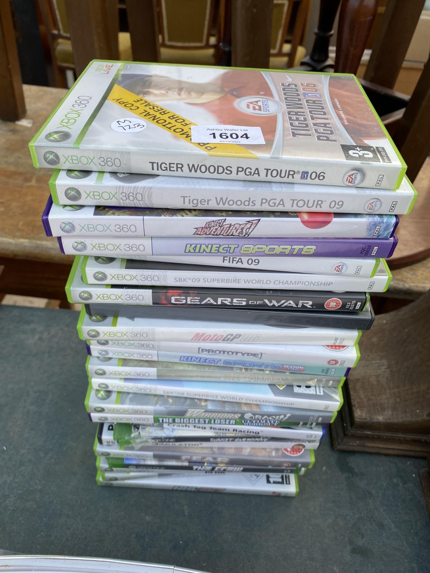 AN ASSORTMENT OF XBOX 360 GAMES