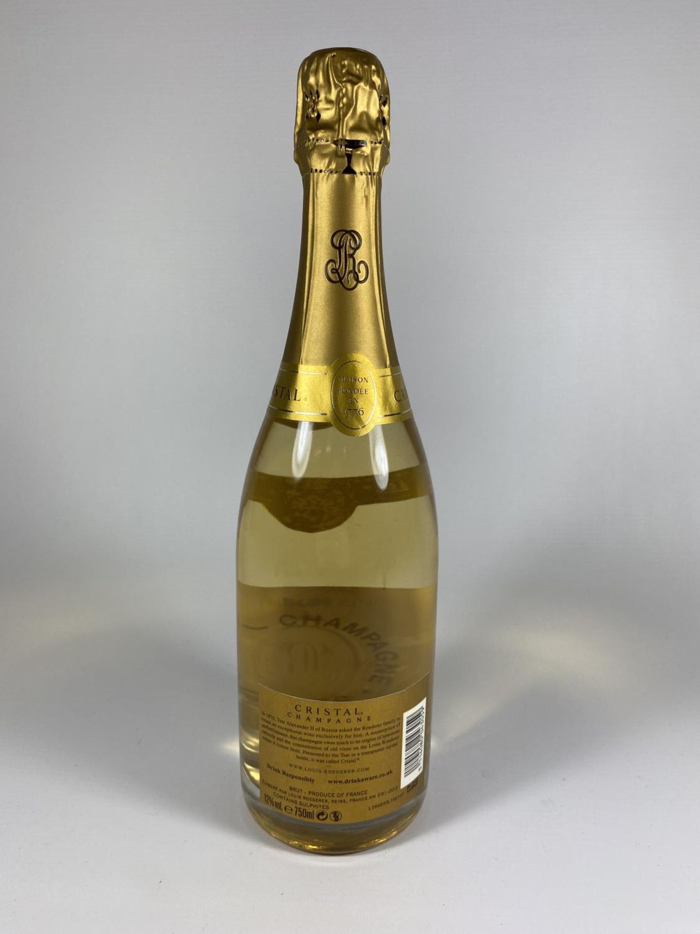 1 X 75CL BOTTLE - LOUIS ROEDERER CRISTAL 2012 CHAMPAGNE - Image 4 of 4