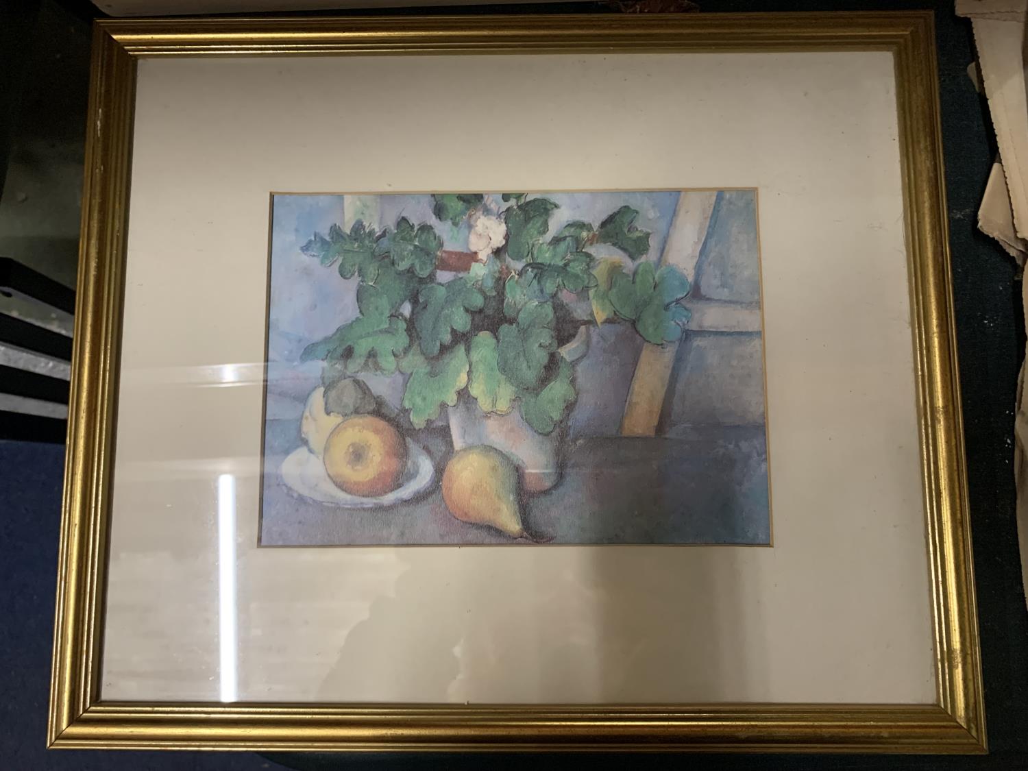 A FRMED WATERCOLOUR 'BOTTOM OF CASTLE HILL' NORTHWICH BY W. J. TIERNEY 1958 PLUS A FRAMED STILL LIFE - Image 2 of 4