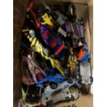 A LARGE LOT OF MIXED HOTWHEEELS MODEL CARS