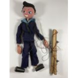 A VINTAGE PELHAM PUPPET - SAILOR IN ORIGINAL BOX