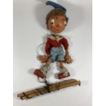 A VINTAGE 1950'S PELHAM PUPPET - NODDY IN ORIGINAL BOX