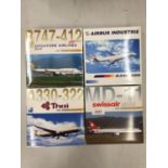 FOUR BOXED 'PREMIERE COLLECTION' MODEL AEROPLANES - SCALE 1:400