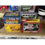 TWO BOXED ITEMS - CORGI LAP COUNTER AND MATCHBOX SPEED KINGS