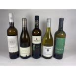 5 X MIXED 75CL BOTTLES - ETHEREO, DOMAINE JOBLOT, BARRADILLO, RAATS & FIANO WHITE WINES