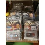 SEVEN VARIOUS BOXED JAMES BOND CARS