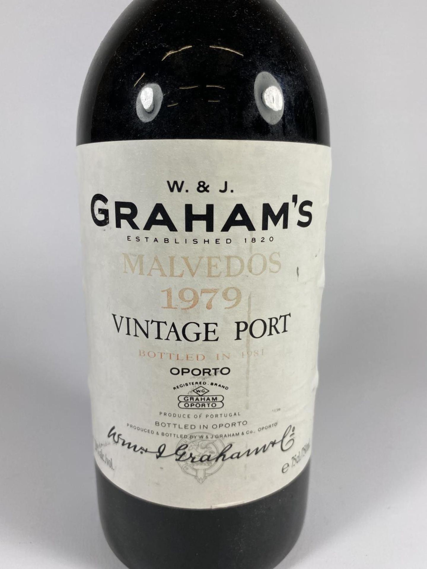 1 X 75CL BOTTLE - GRAHAMS MALVEDOS 1979 VINTAGE PORT - Image 2 of 4