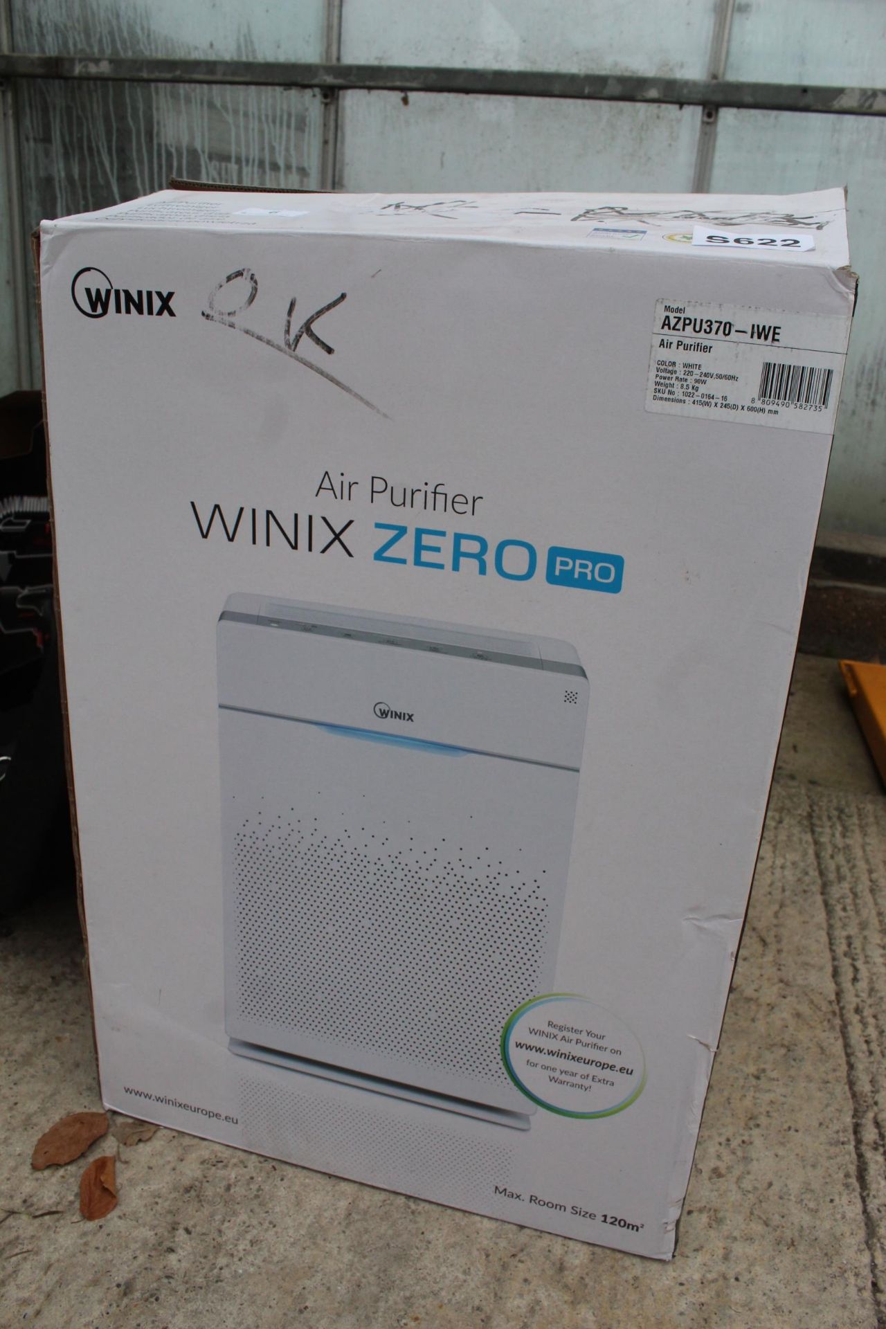 WINIX ZERO PRO AIR PURIFIER NO VAT