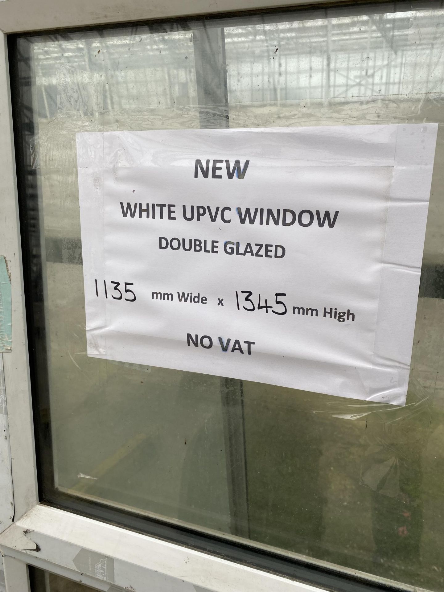 UPVC WINDOW 1080MM X 1710MM WHITE, 1235MM X 1300MM GREY, 1025MM X 1500MM WHITE , 840MM X 1335MM - Image 8 of 8