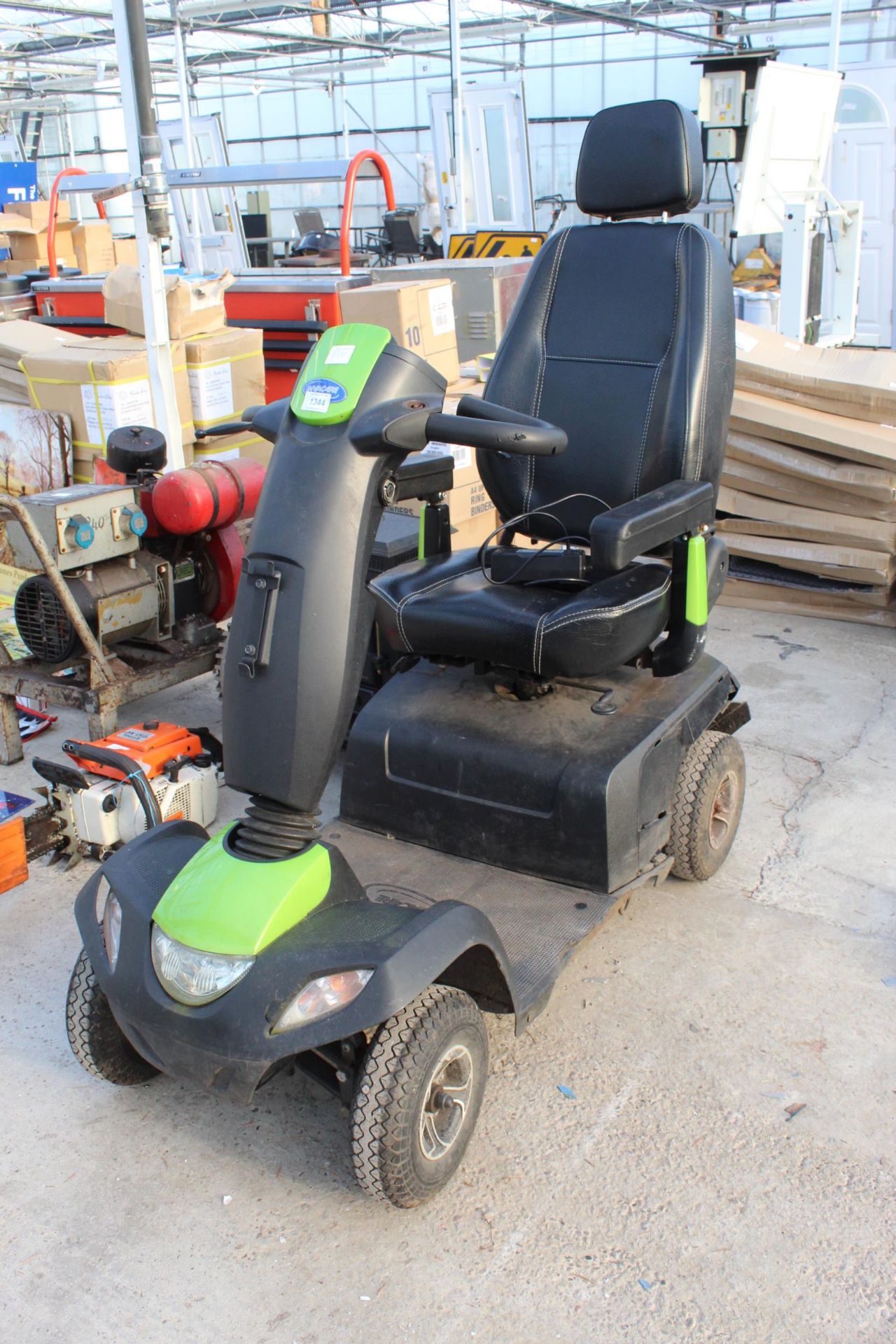 AN INVACARE MOBILITY SCOOTER NO VAT