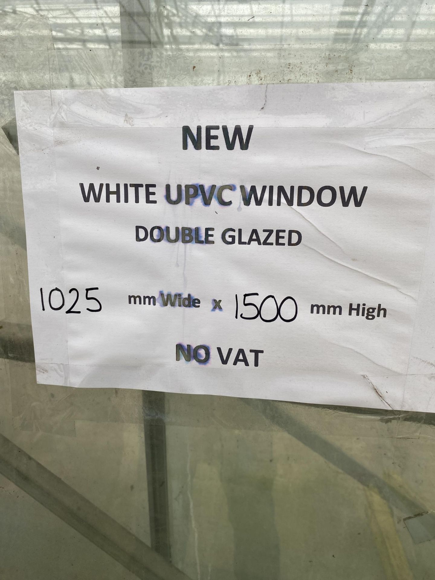 UPVC WINDOW 1080MM X 1710MM WHITE, 1235MM X 1300MM GREY, 1025MM X 1500MM WHITE , 840MM X 1335MM - Image 5 of 8