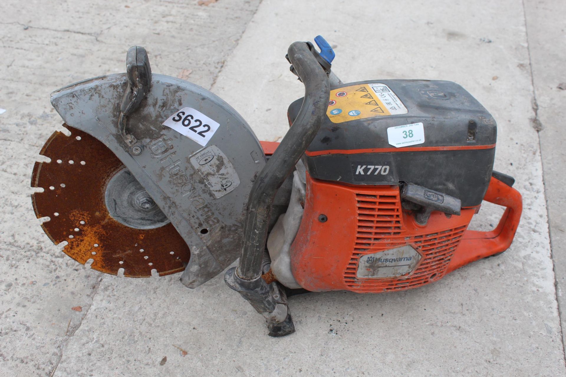 HUSQVARNA K770 STONE CUTTER NO VAT