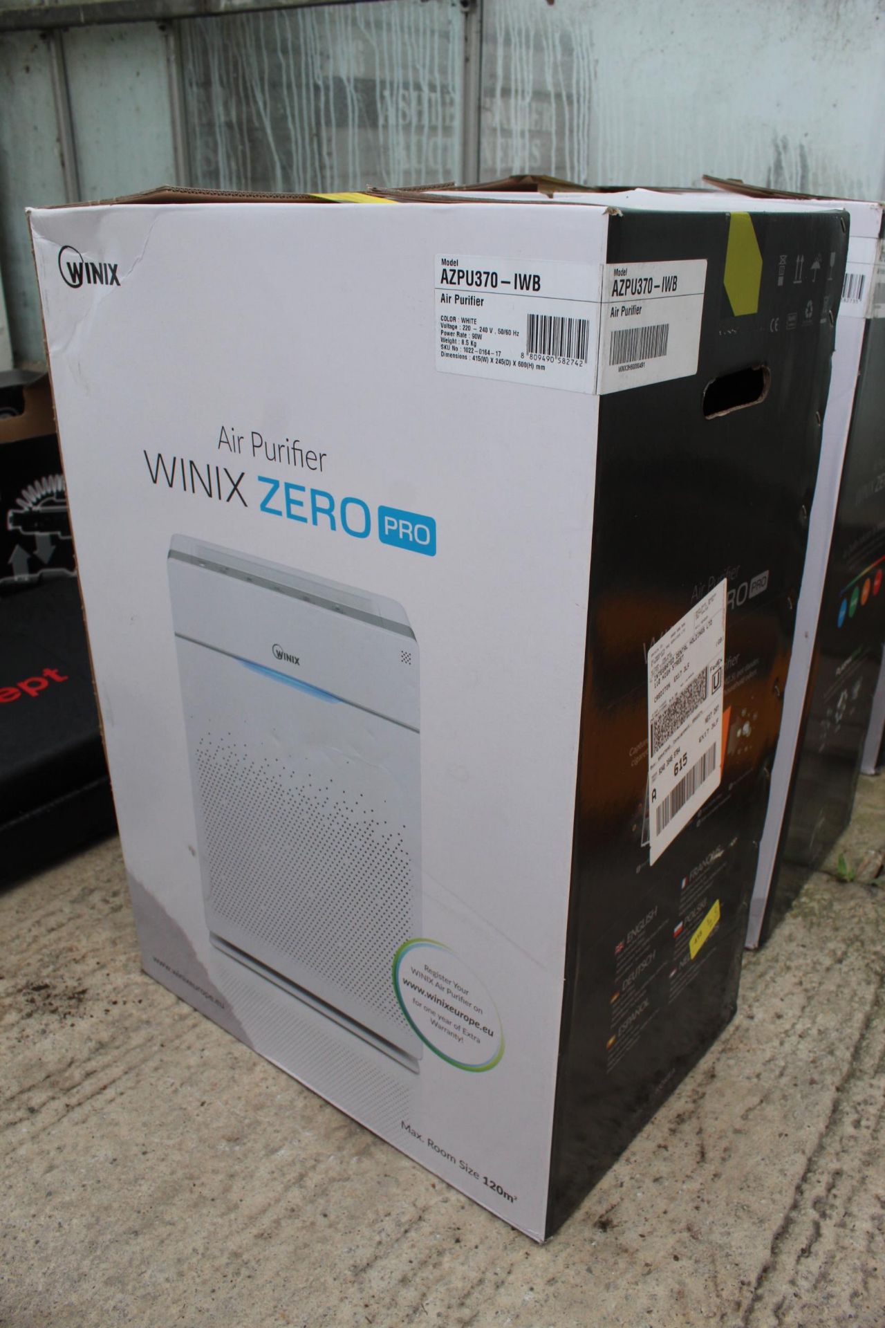 WINIX ZERO PRO AIR PURIFIER NO VAT