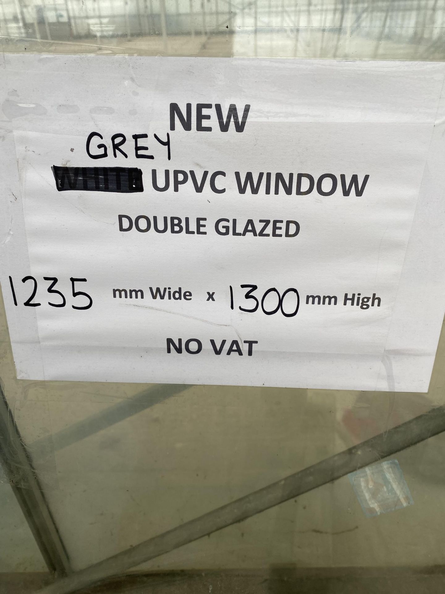 UPVC WINDOW 1080MM X 1710MM WHITE, 1235MM X 1300MM GREY, 1025MM X 1500MM WHITE , 840MM X 1335MM - Image 4 of 8