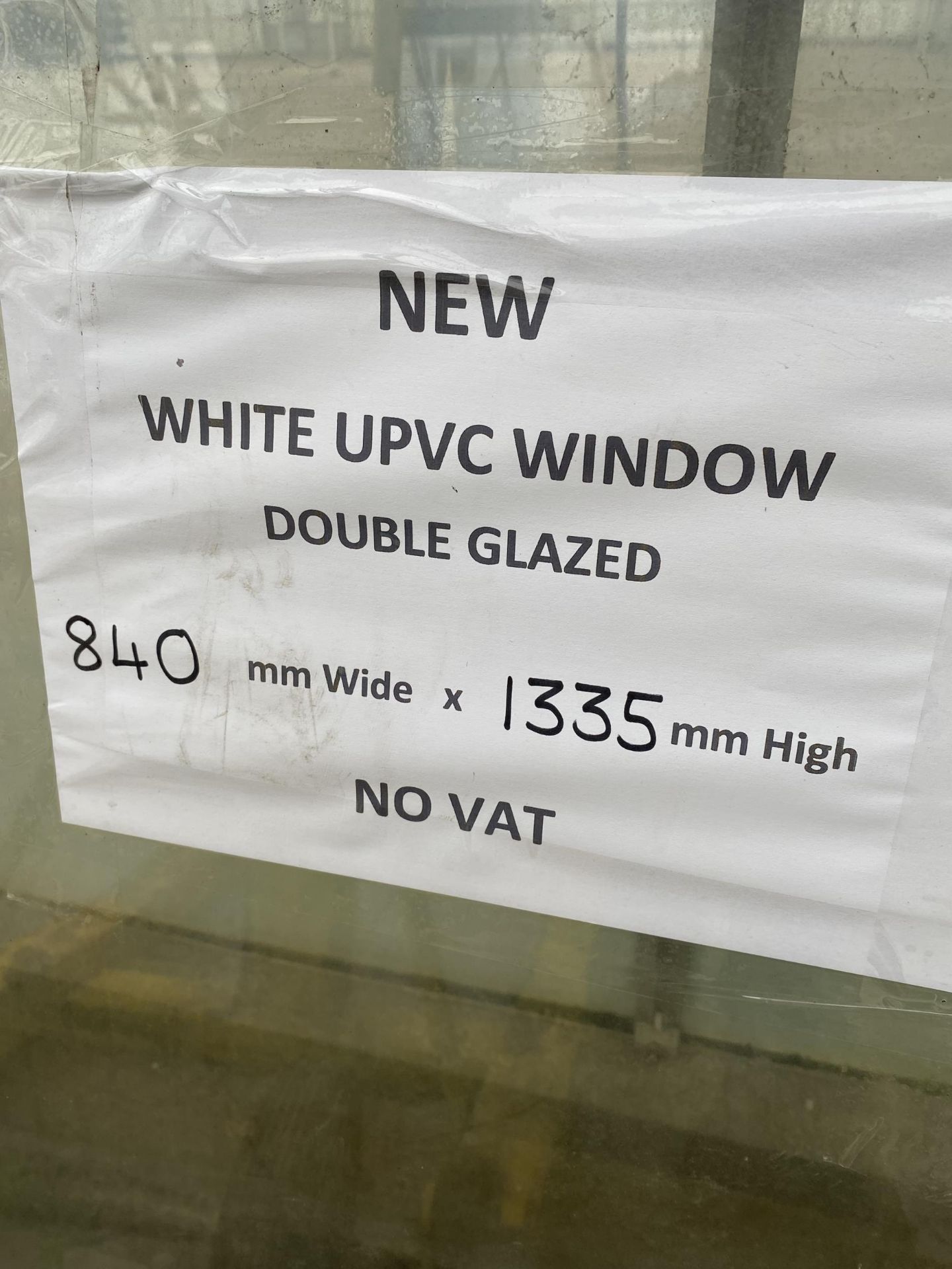 UPVC WINDOW 1080MM X 1710MM WHITE, 1235MM X 1300MM GREY, 1025MM X 1500MM WHITE , 840MM X 1335MM - Image 6 of 8