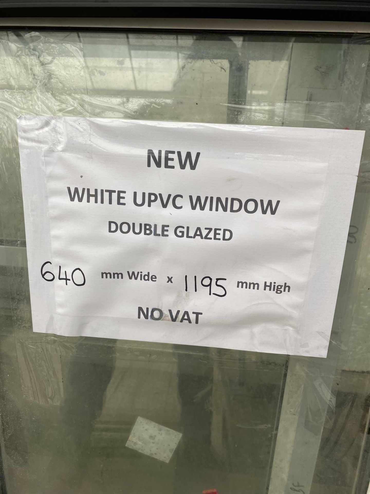 UPVC WINDOW 1080MM X 1710MM WHITE, 1235MM X 1300MM GREY, 1025MM X 1500MM WHITE , 840MM X 1335MM - Image 7 of 8