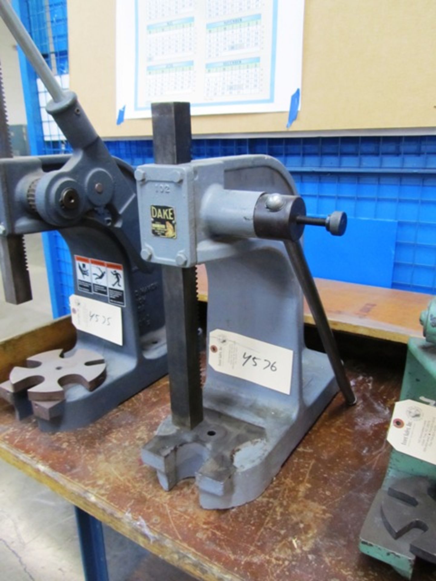 Dake Model No.1 Bench Type Arbor Press