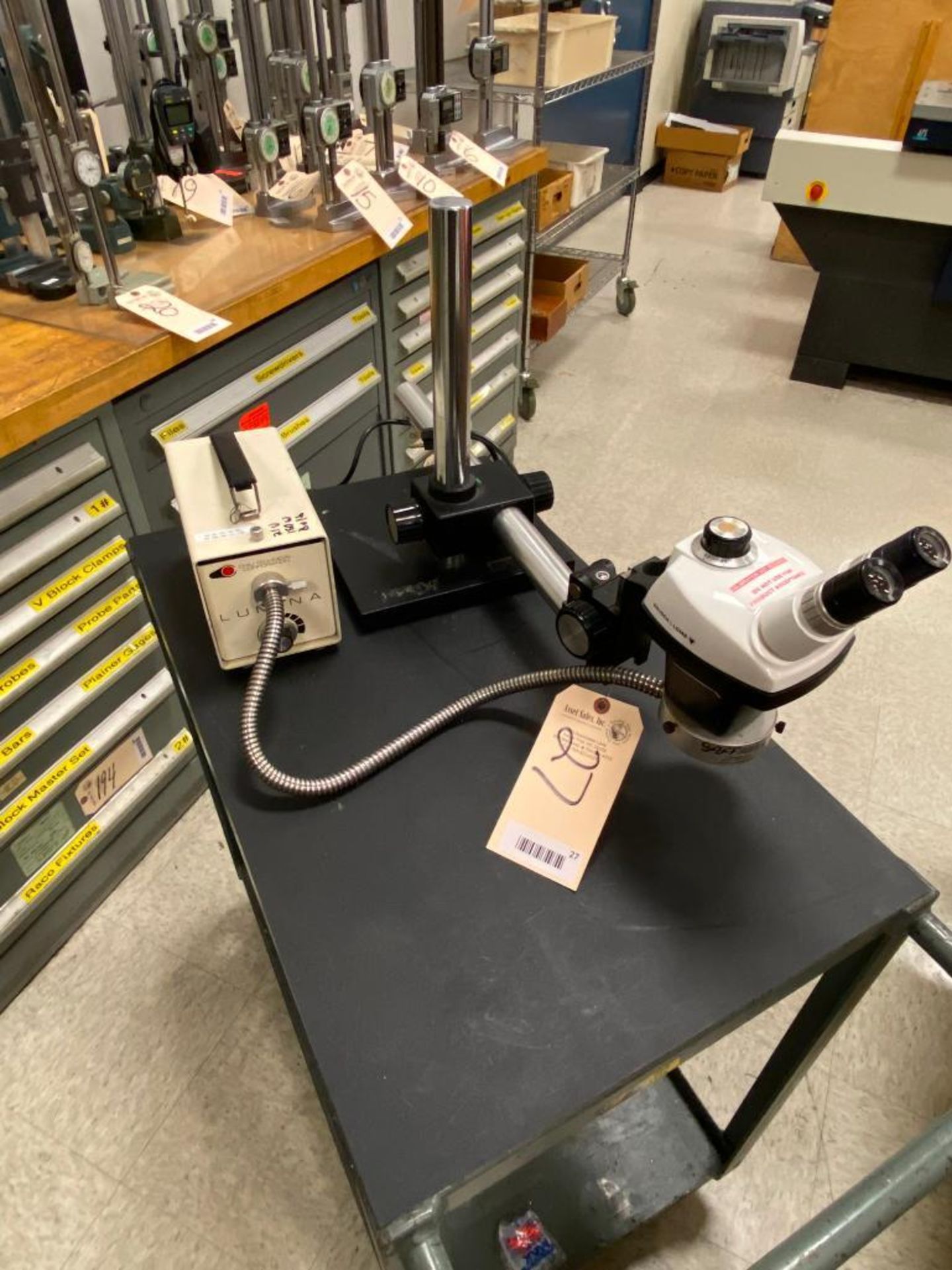 Bausch & Lomb Microscope with Lumina Light