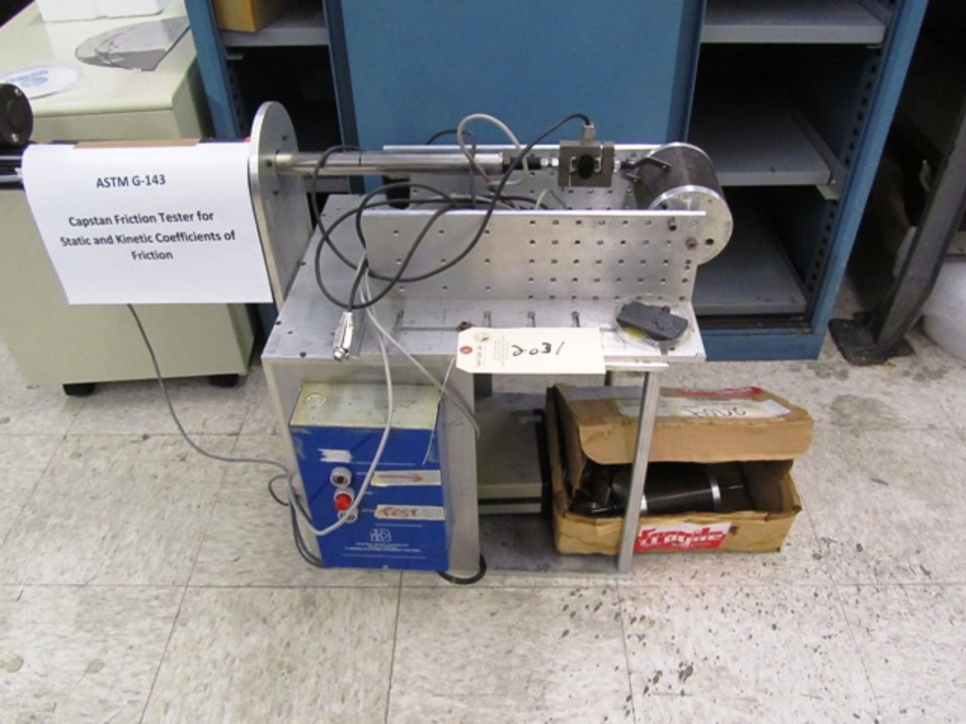 ASTM G-143 Capstan Friction Tester for Static & Kinetic Coefficients of Friction