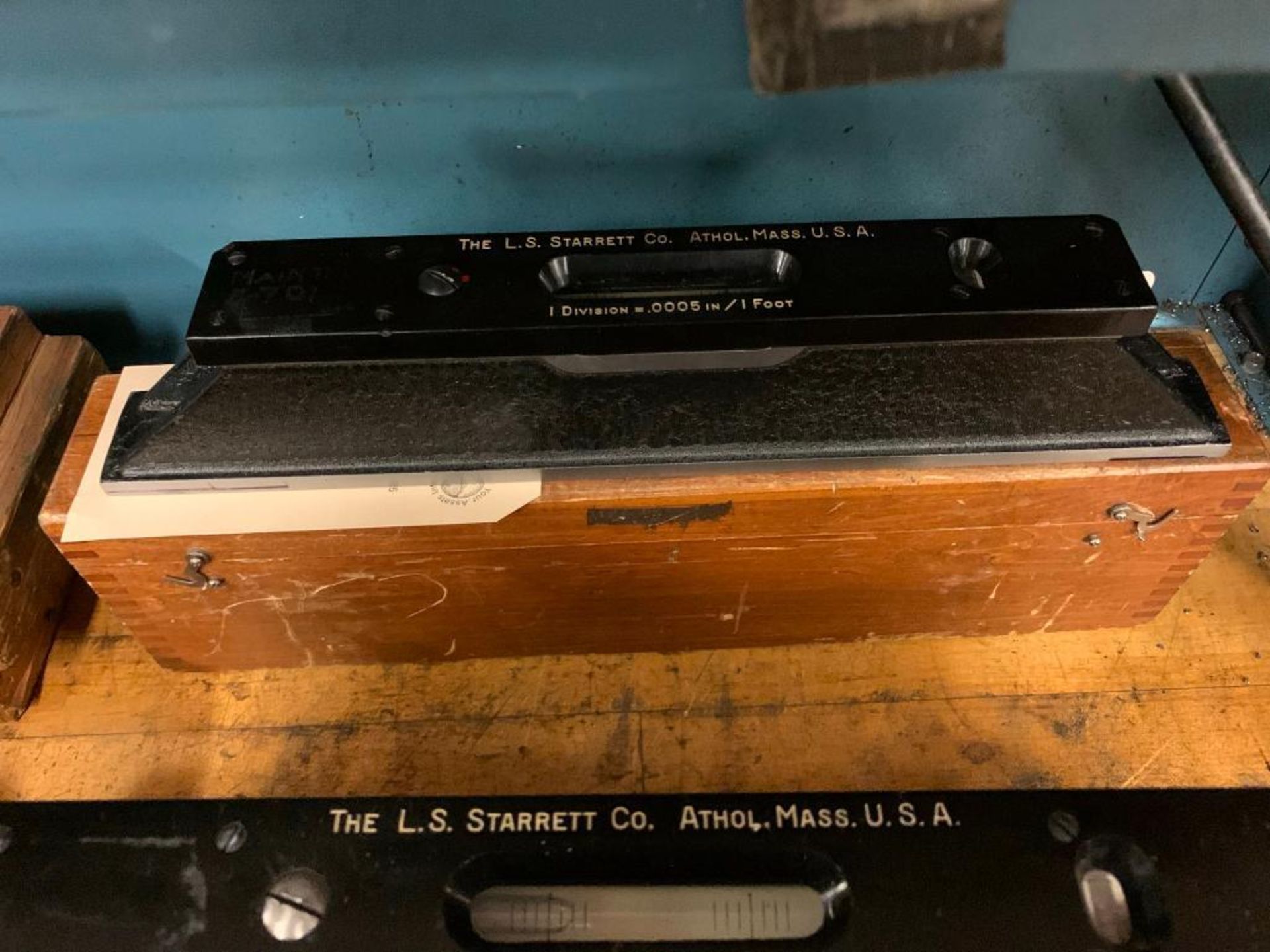 (3) Starrett 15'' Precision Levels & Wyler Level - Image 8 of 8