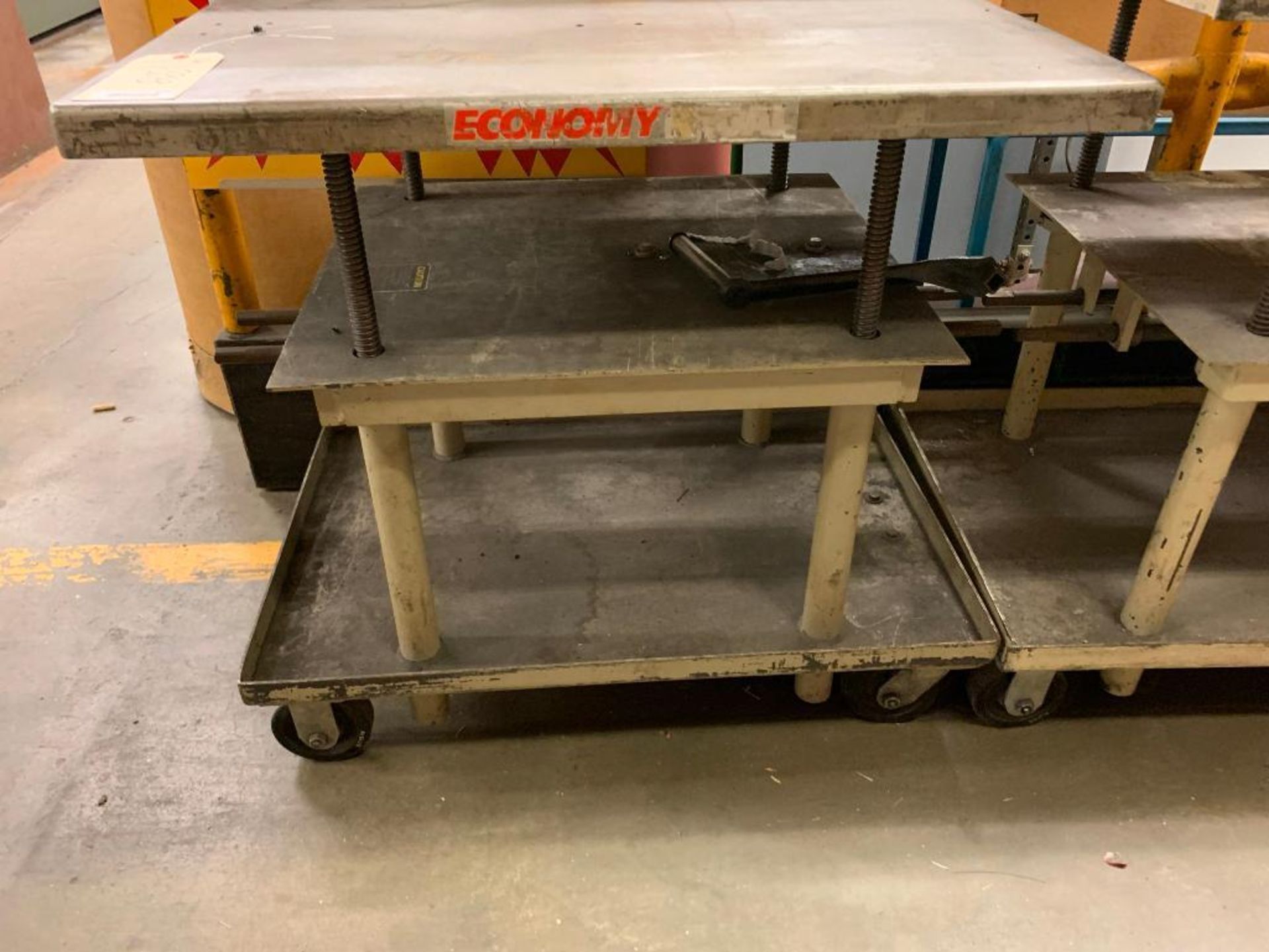 (3) Assorted Die Lift Carts, (1) 30'' x 60'' Heavy Duty Cart - Image 2 of 5