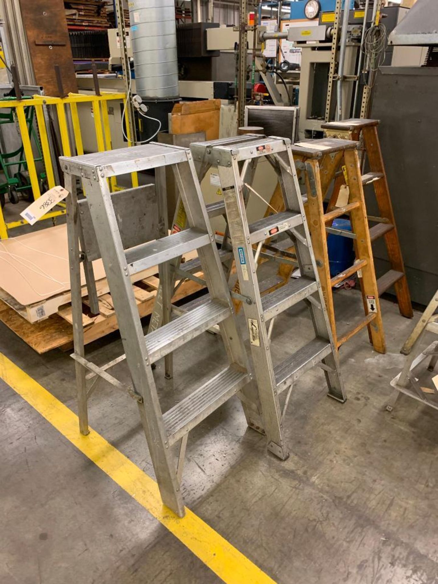 (4) Assorted Step Ladders