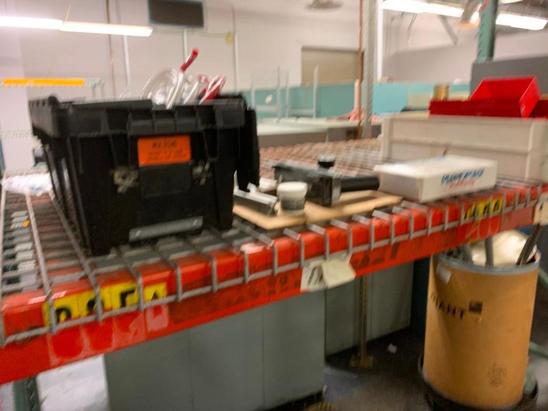 Contents of Pallet Rack consisting of Air Pump, Ultrasonic Cleaner, Bins, Stainless Steel Buckets - Image 4 of 6