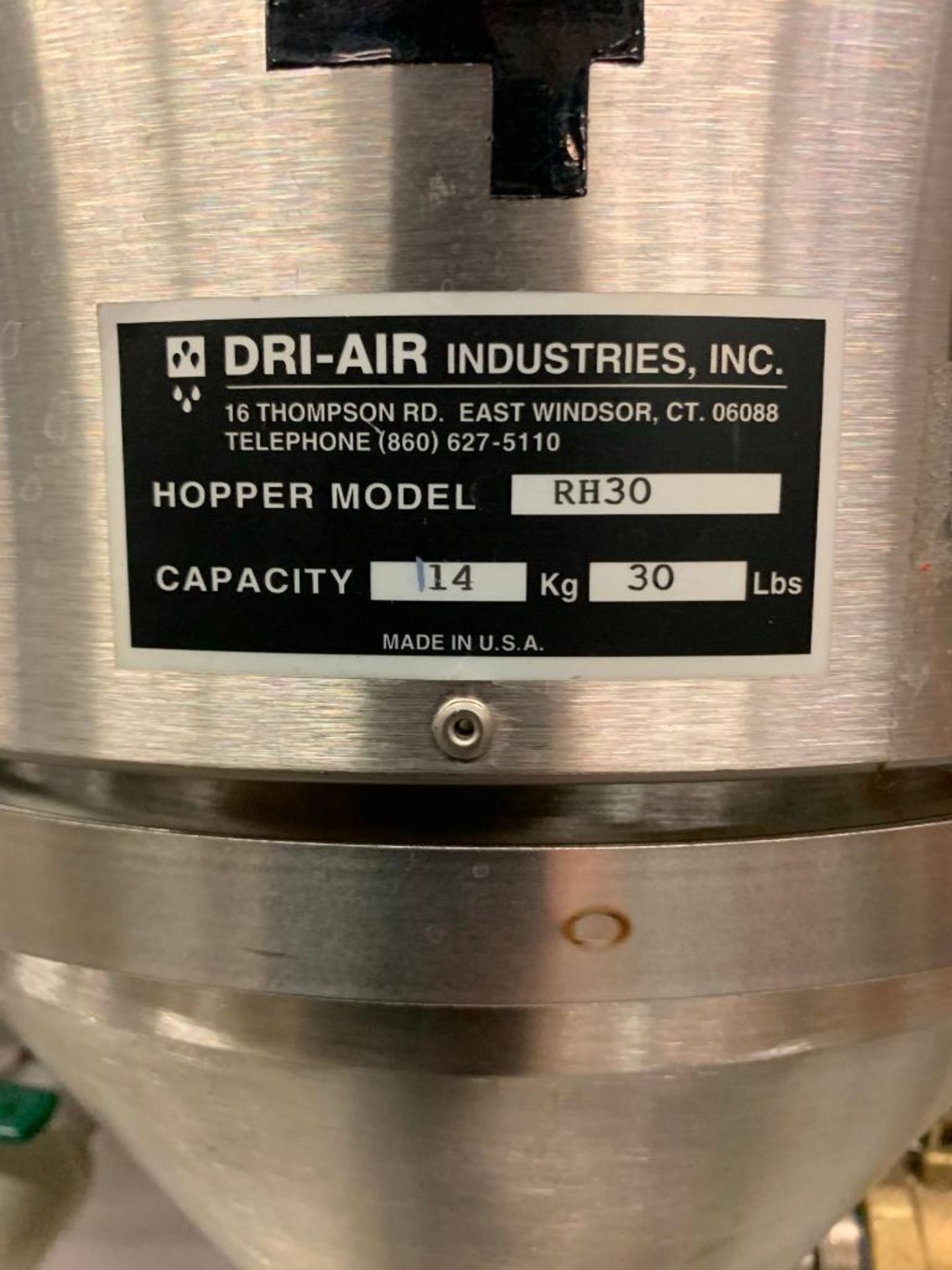 Dri-Air Industries Model HP4-X 100 4-Hopper Plastic Media Dryer - Image 2 of 2