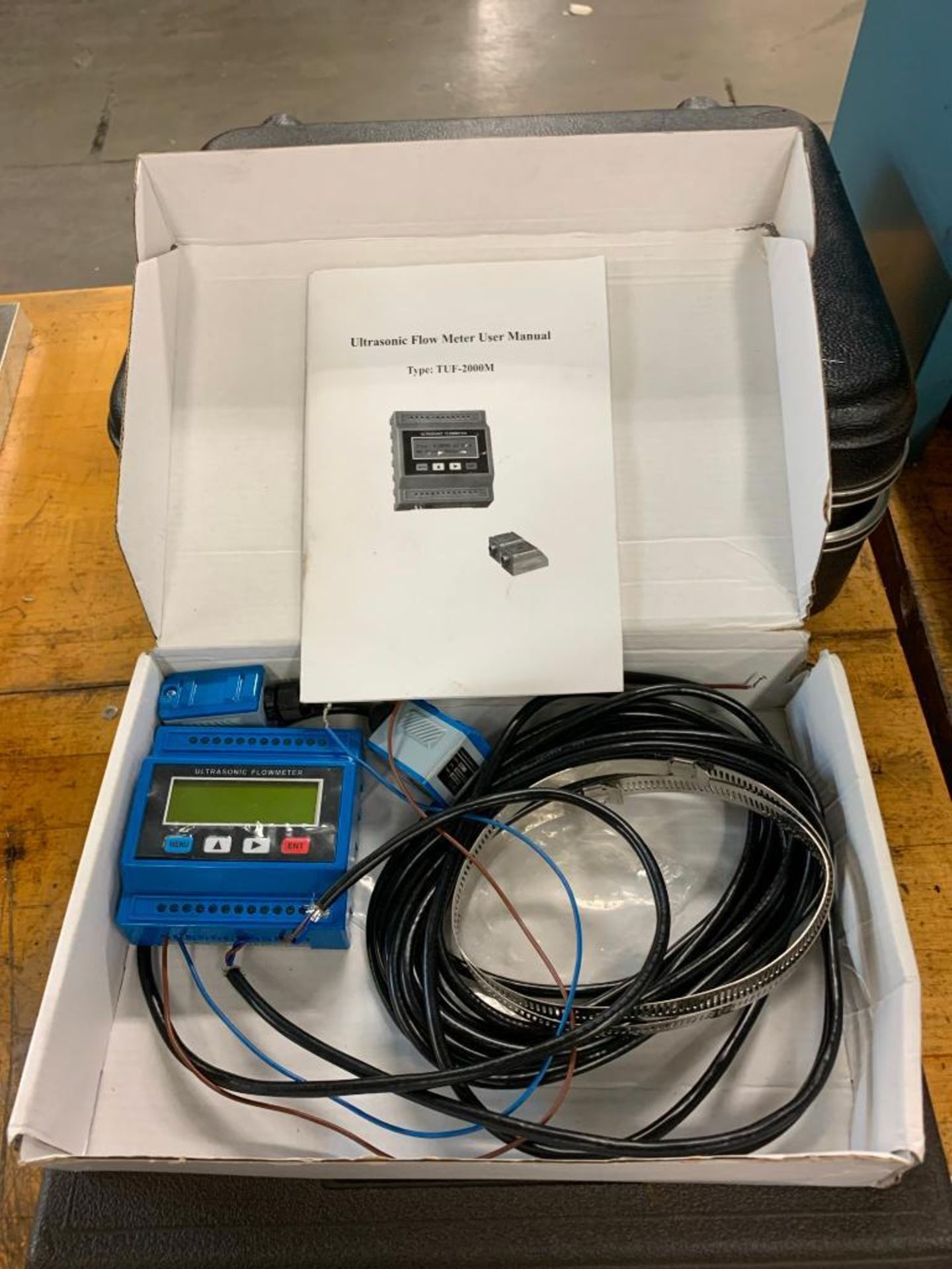 Ultrasonic Type TUF-2000M Flow Meter, Prototrak Standard, Powerhold Gripping Force Gauge - Bild 3 aus 4