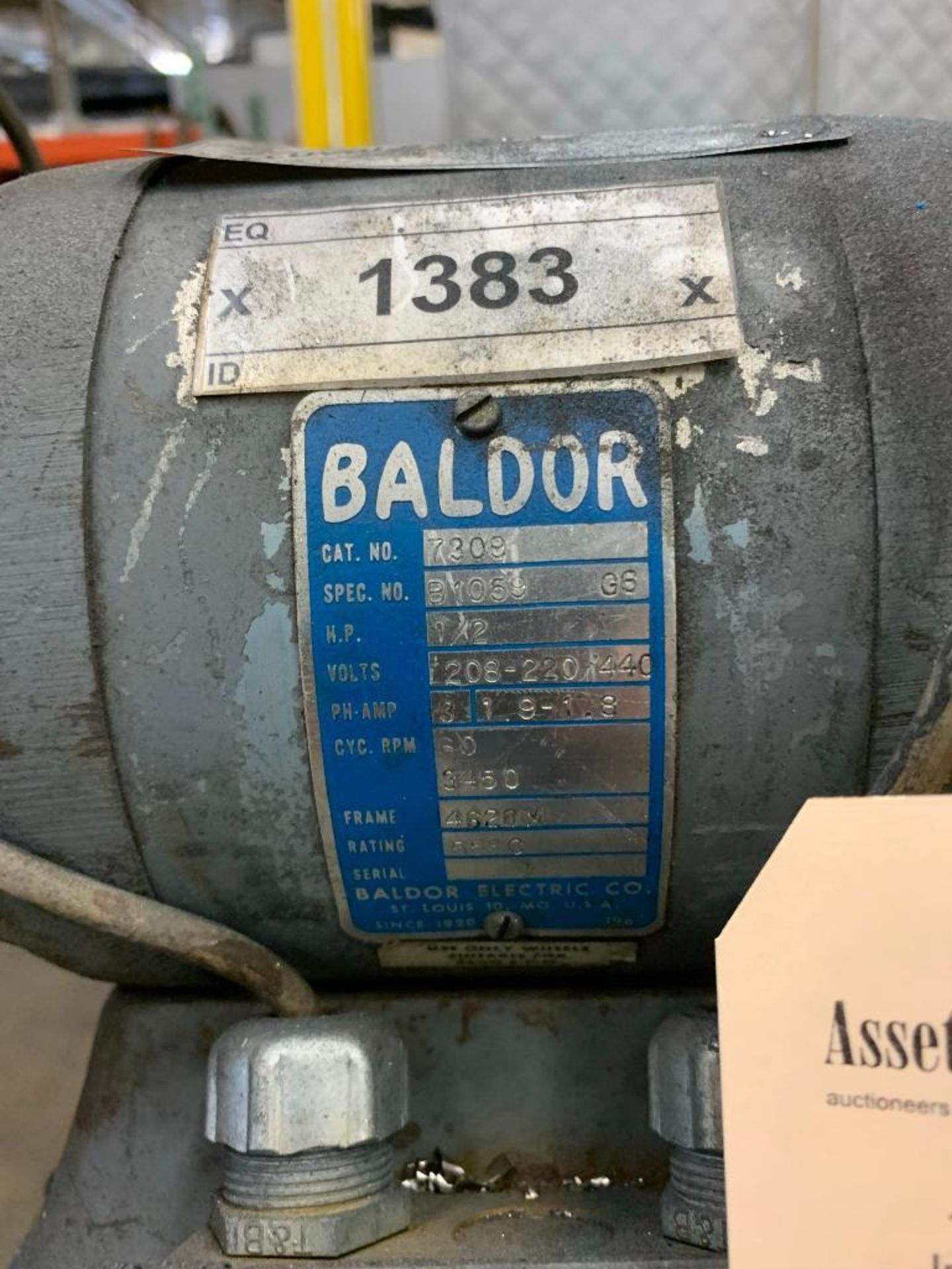 Baldor 6'' Pedestal Grinder - Image 2 of 4