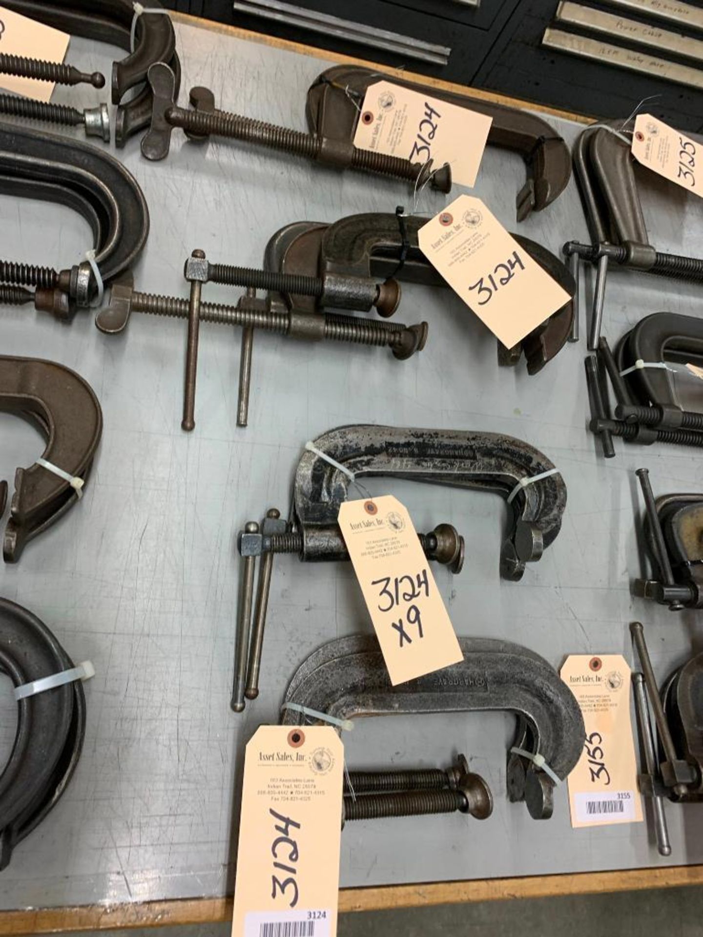 (9) C Clamps