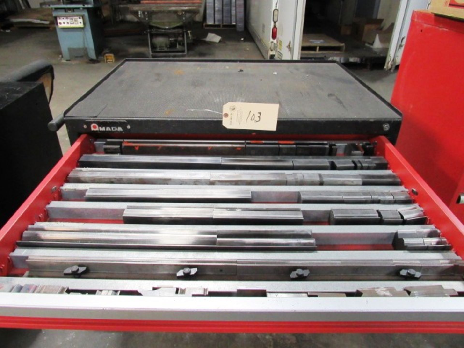 Amada 5 Drawer Cabinet with Press Brake Dies - Image 7 of 8