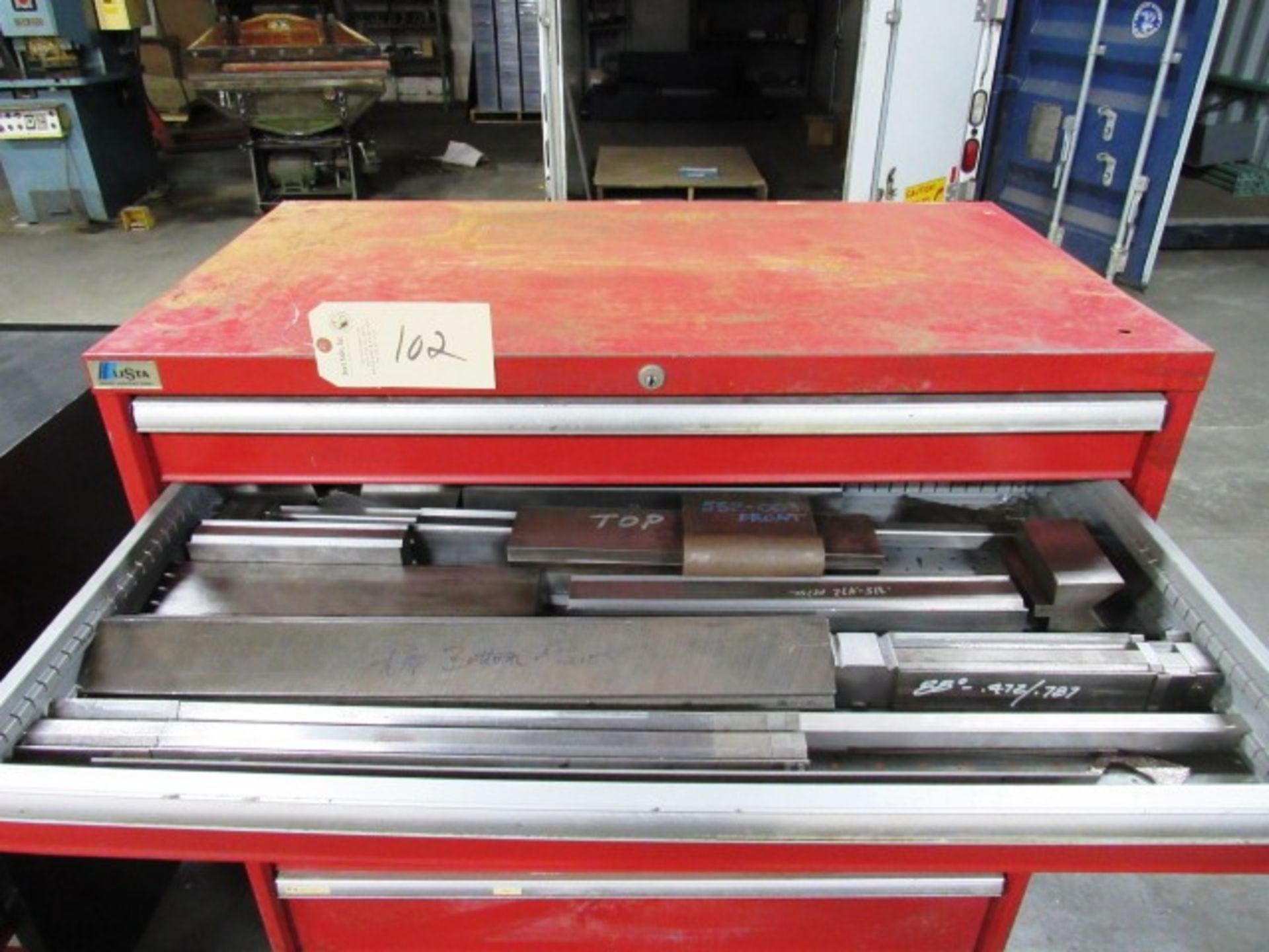 Lista 5 Drawer Cabinet with Press Brake Dies - Image 6 of 7