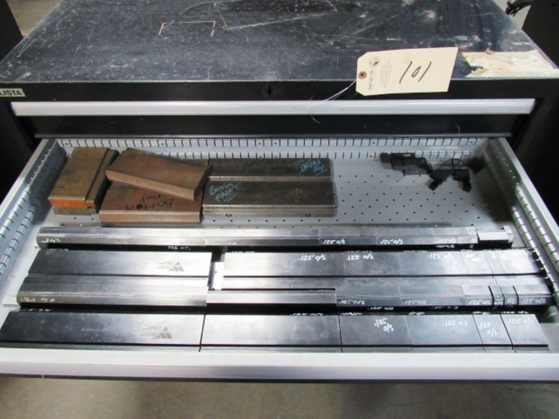 Lista 5 Drawer Cabinet with Press Brake Dies - Image 6 of 7