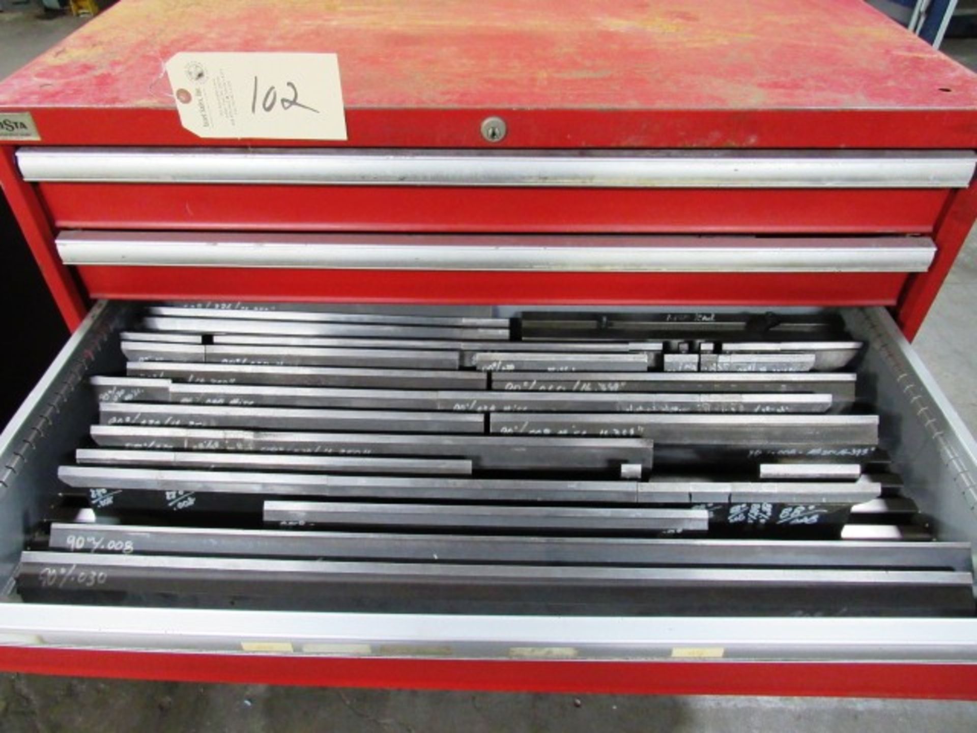Lista 5 Drawer Cabinet with Press Brake Dies - Image 5 of 7