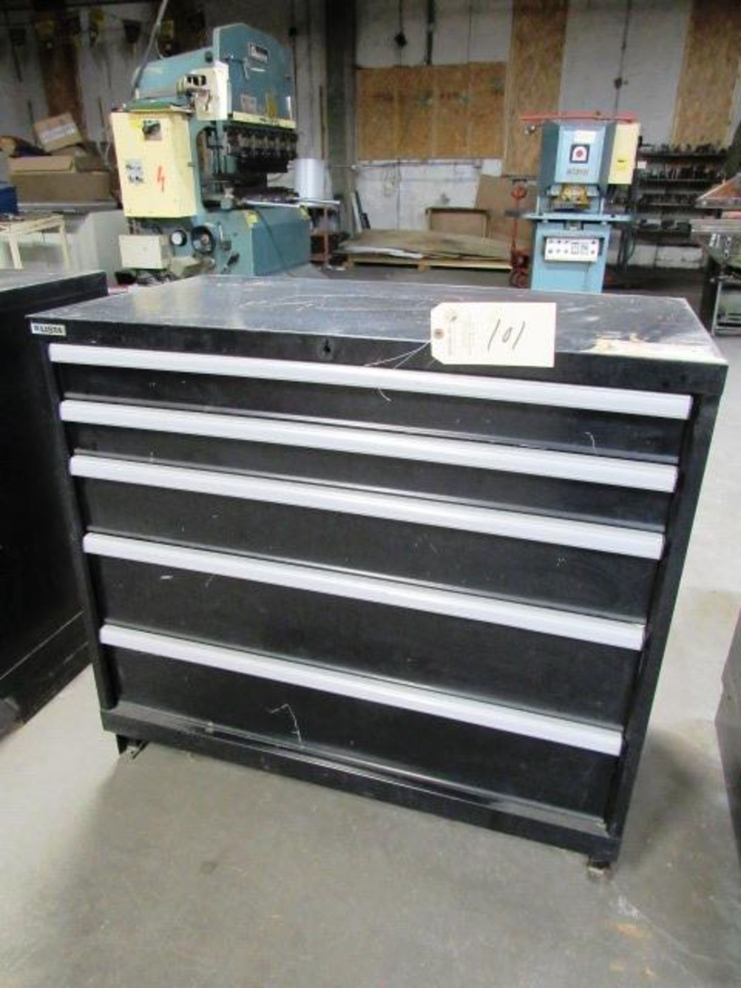 Lista 5 Drawer Cabinet with Press Brake Dies - Image 2 of 7