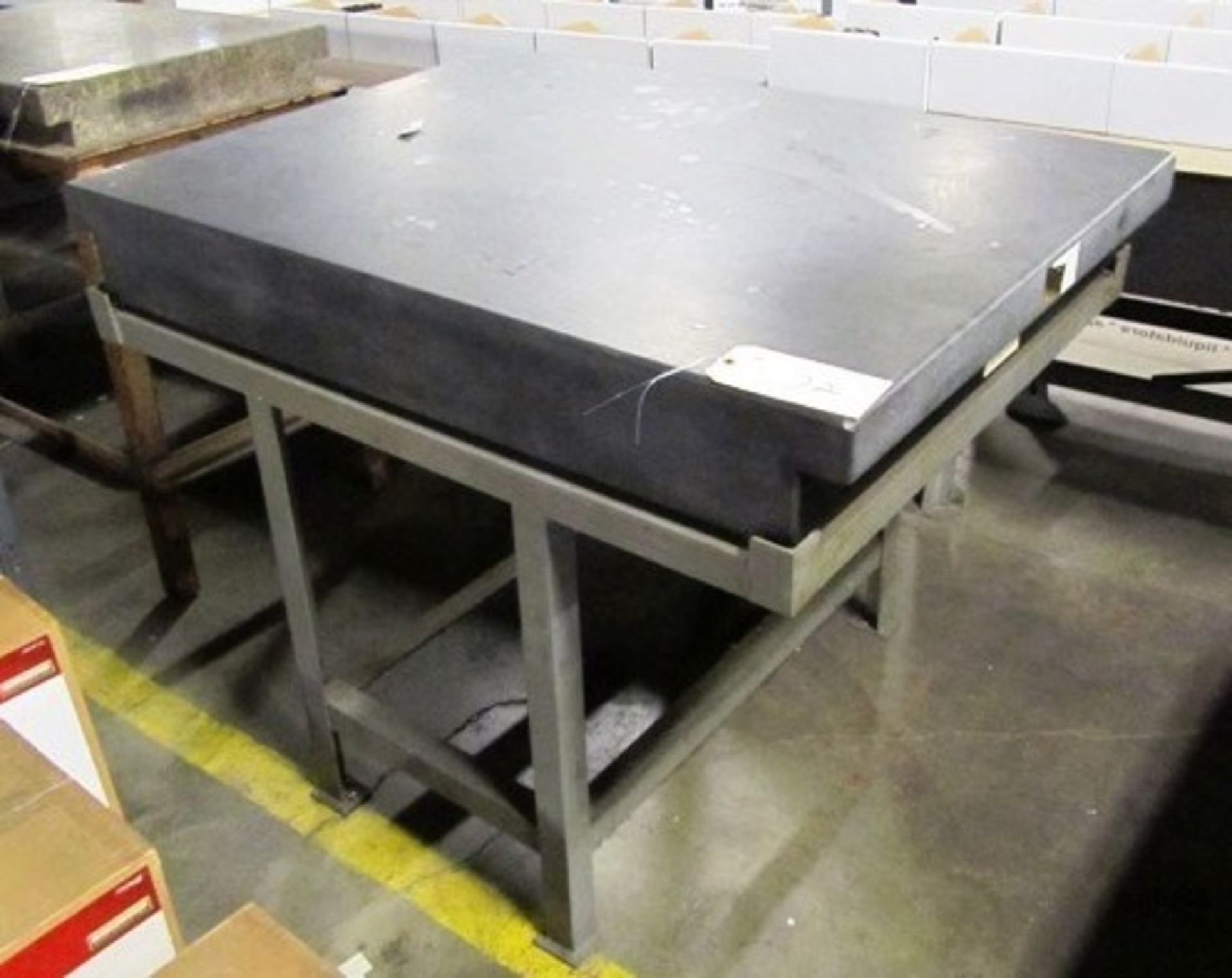 3' x 4' Black Granite Surface Plate on Stand