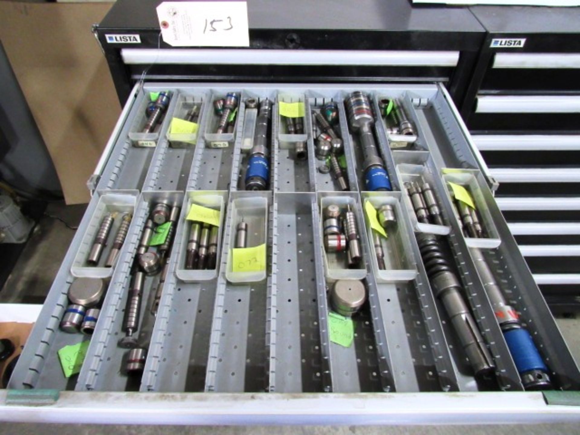 Lista 11 Drawer Tool Cabinet with Wilson & Mate Turret Punch Tooling - Image 11 of 12