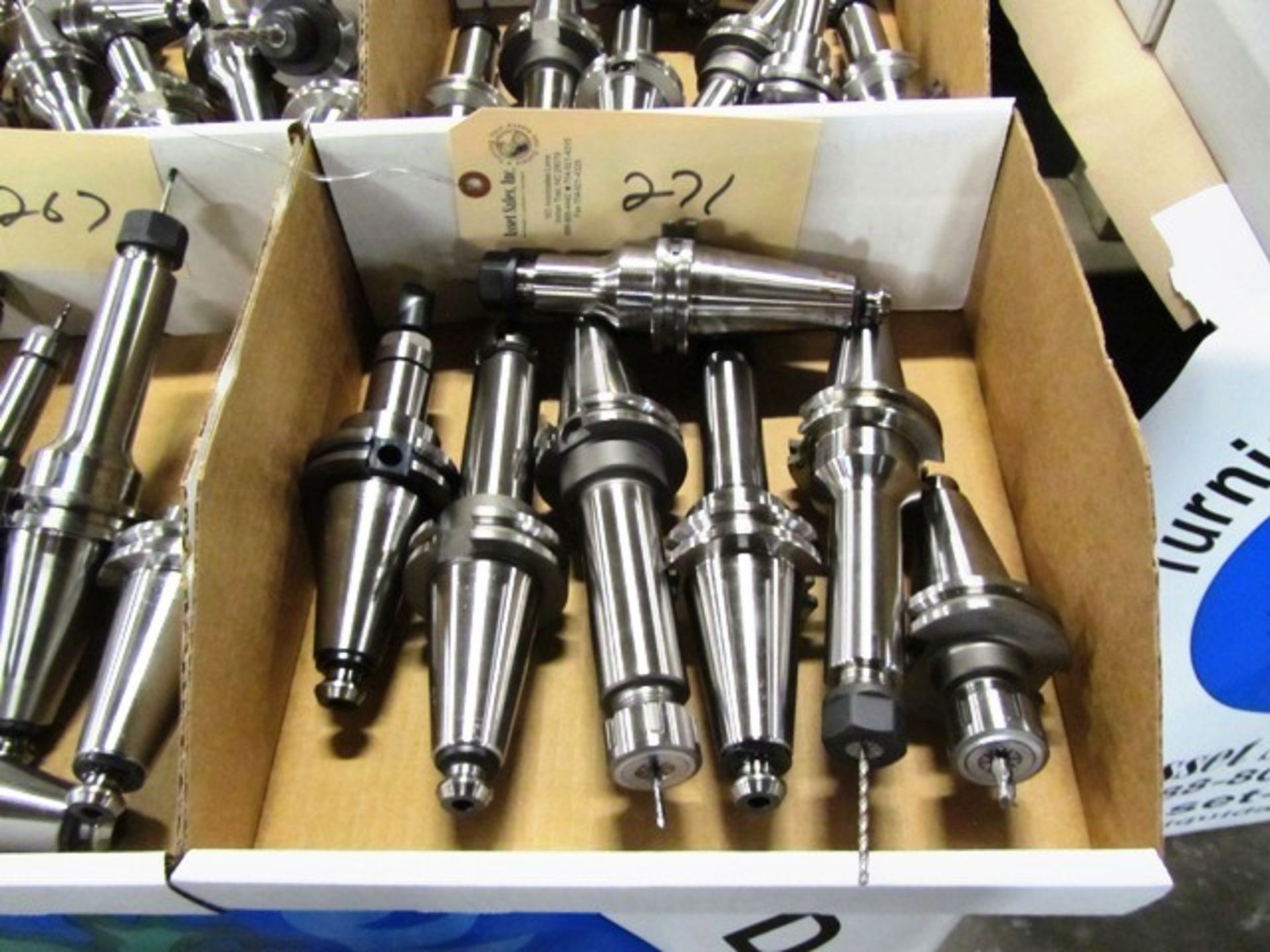 (7) CAT 40 Taper Tool Holders