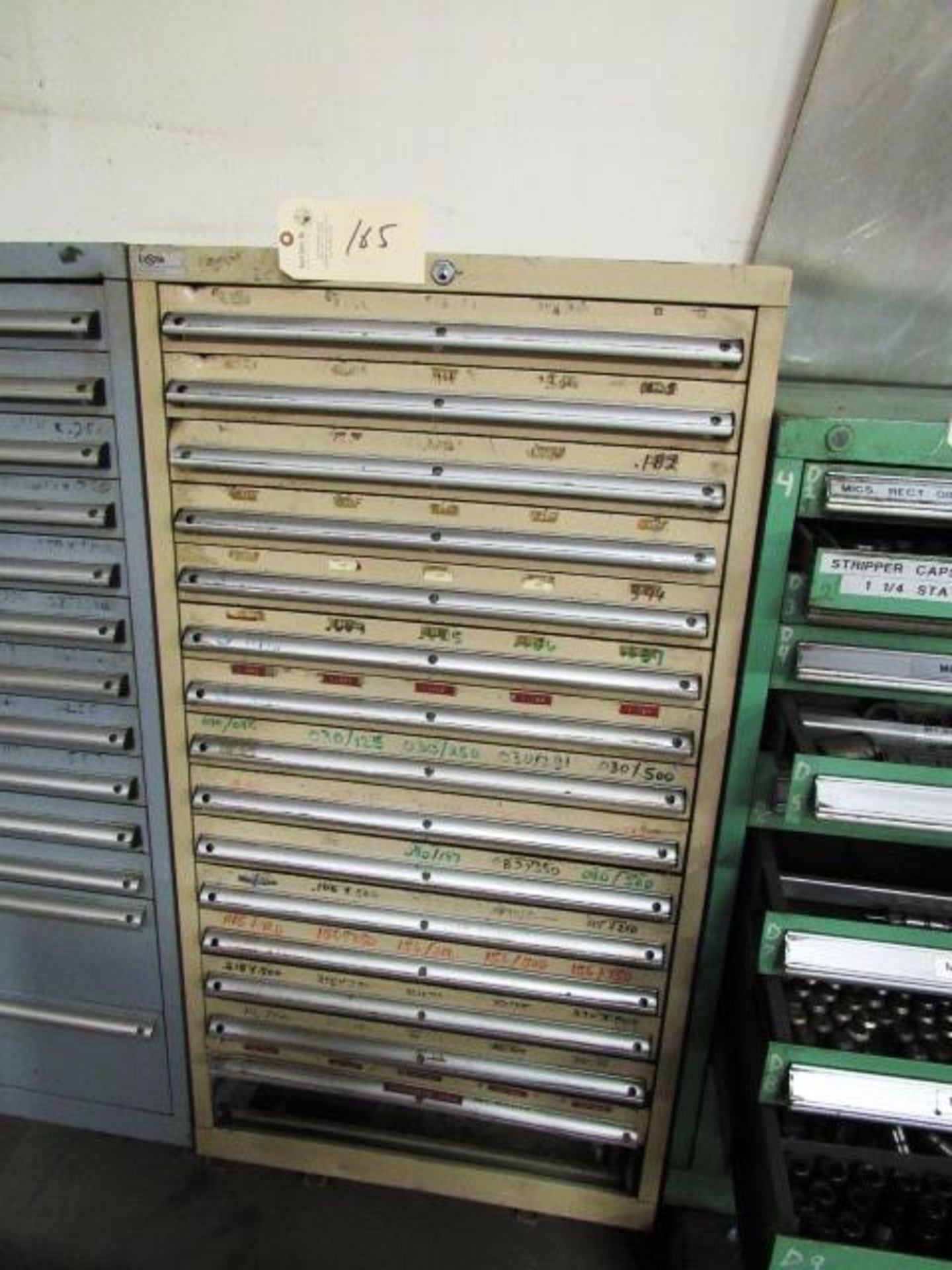 Lista 13 Drawer Tool Cabinet with Punch Tooling - Image 2 of 8
