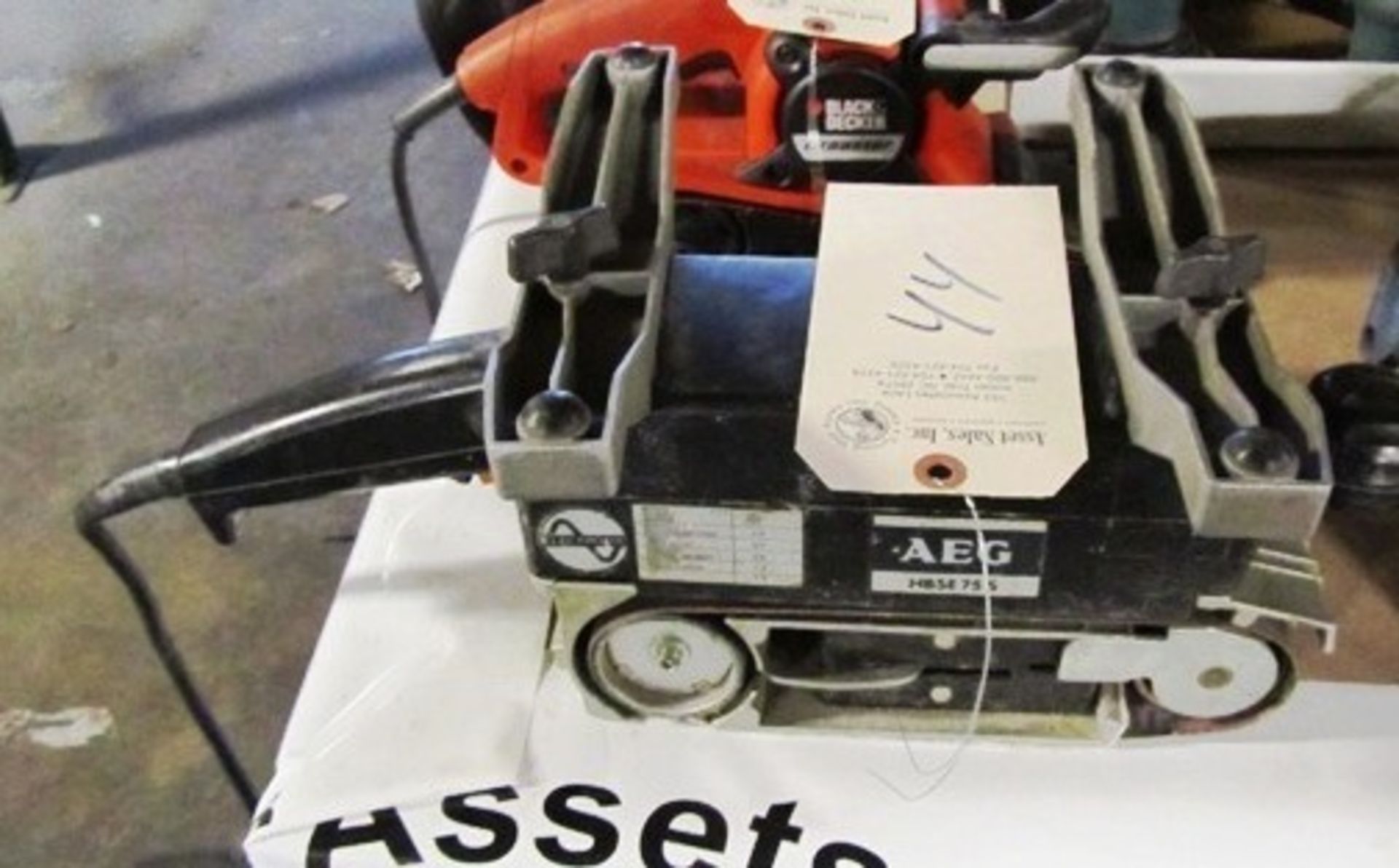 AEG Portable Electric Belt Sander