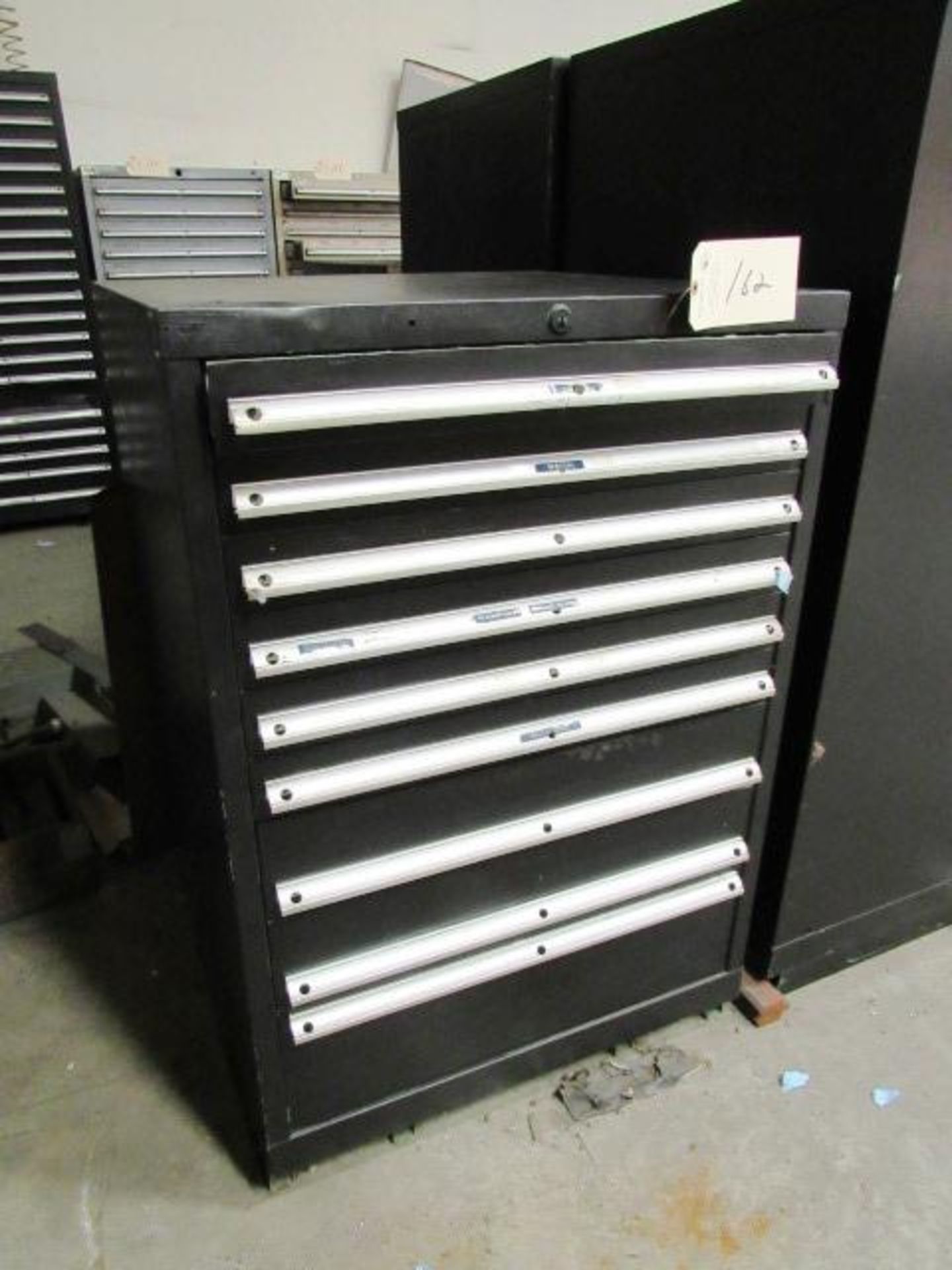 Lista 9 Drawer Tool Cabinet with Punch Tooling - Image 2 of 8
