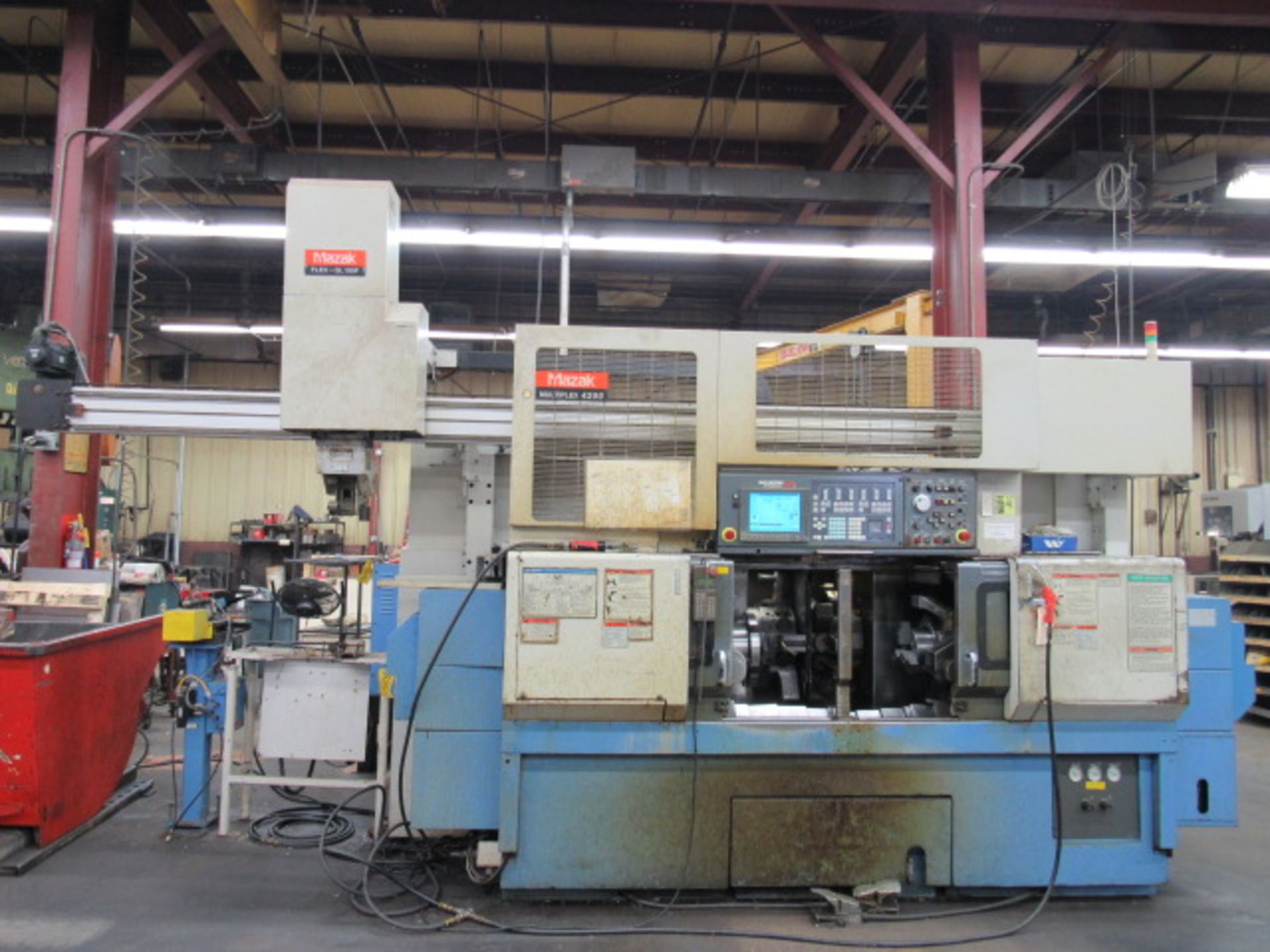 Mazak Multiplex 4200 Dual Spindle CNC Turning Center