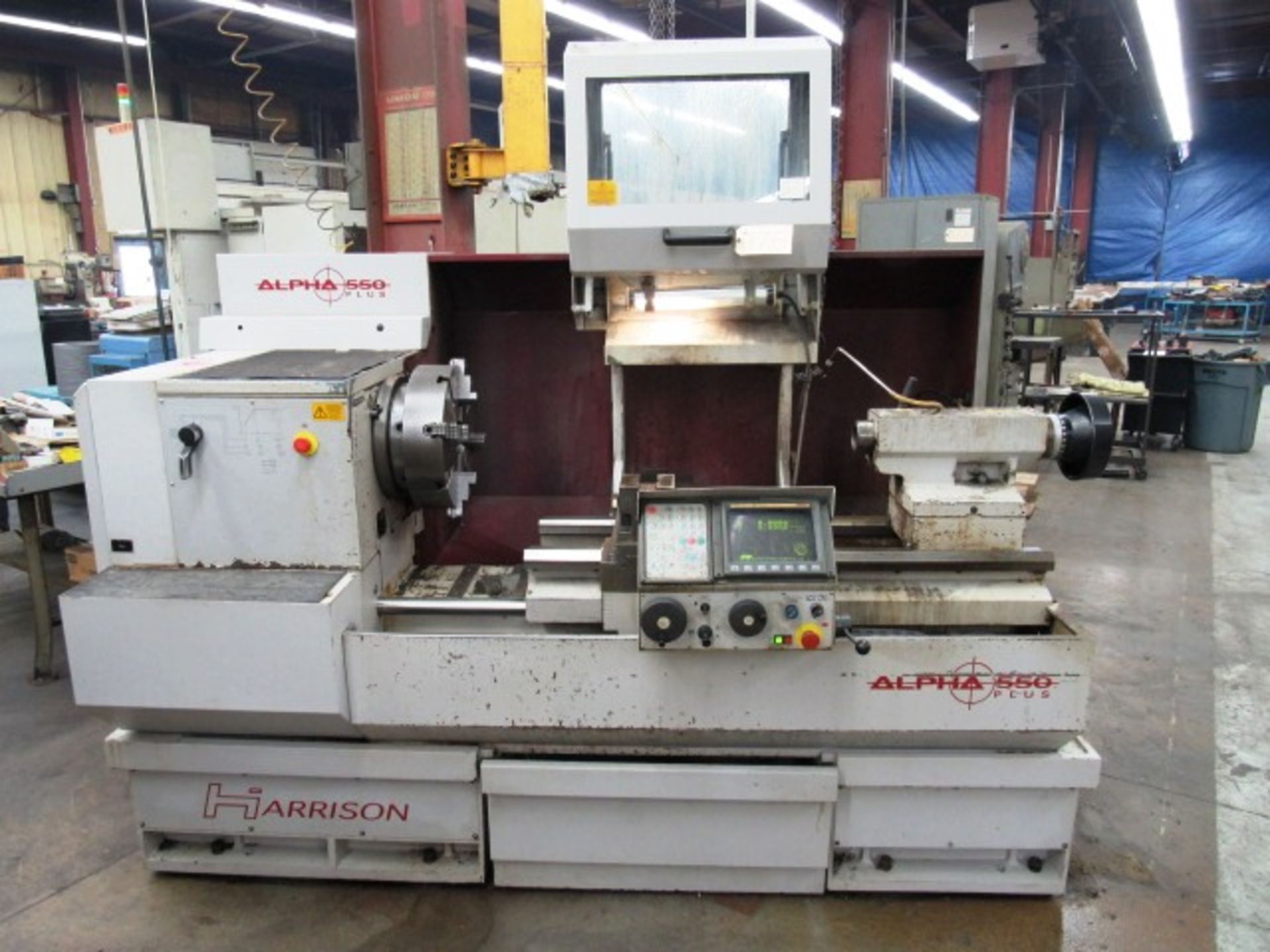 Harrison Alpha 550 Plus CNC Flatbed Lathe