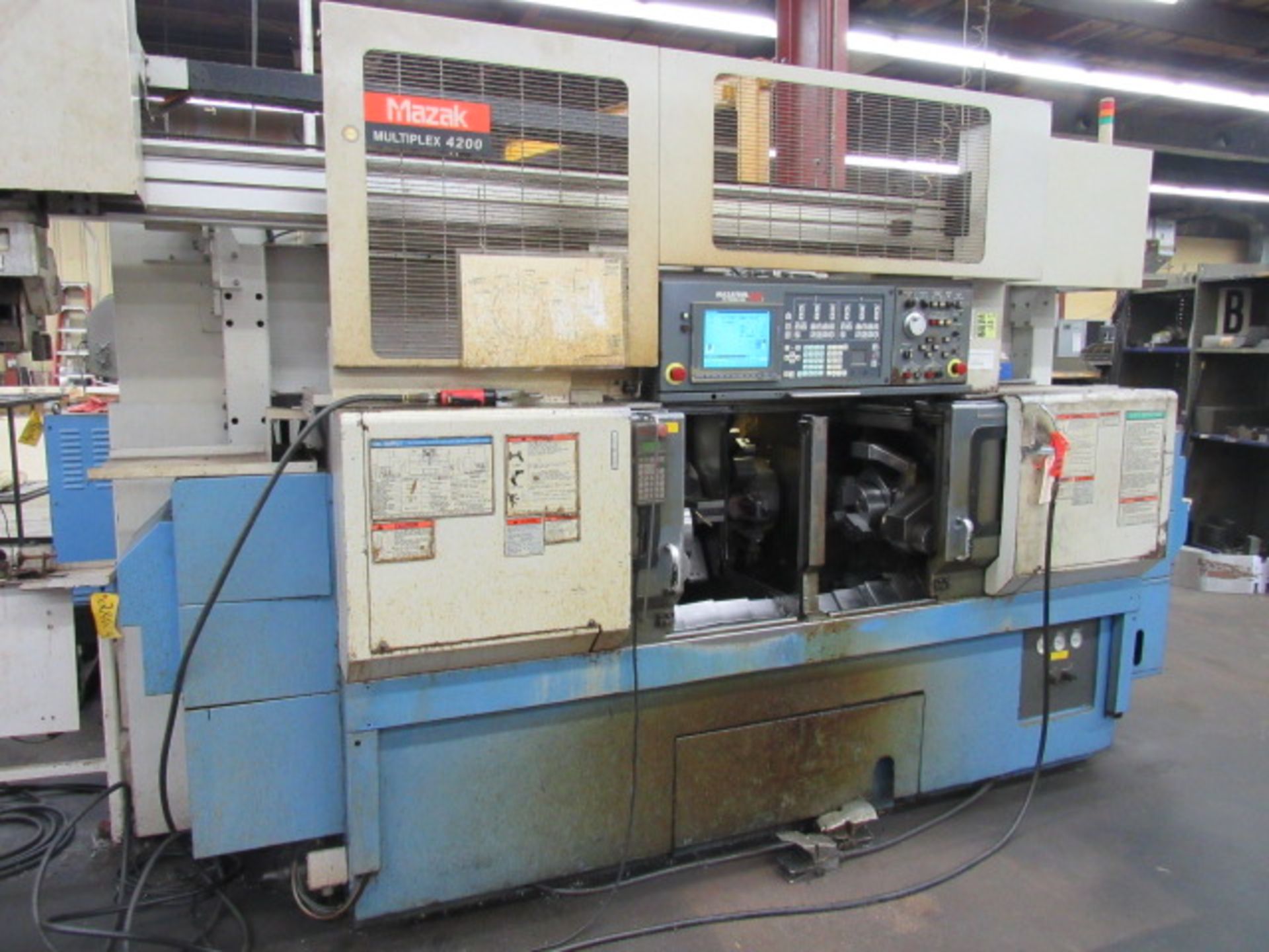 Mazak Multiplex 4200 Dual Spindle CNC Turning Center - Image 2 of 11