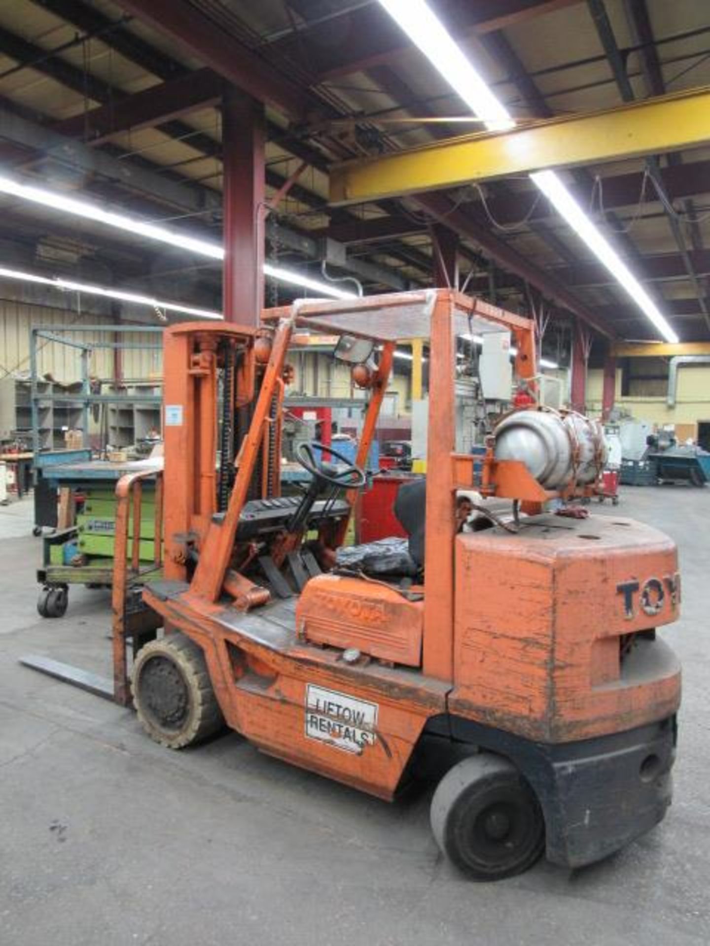 Toyota FGC35 8,000lb LP Forklift - Image 3 of 6