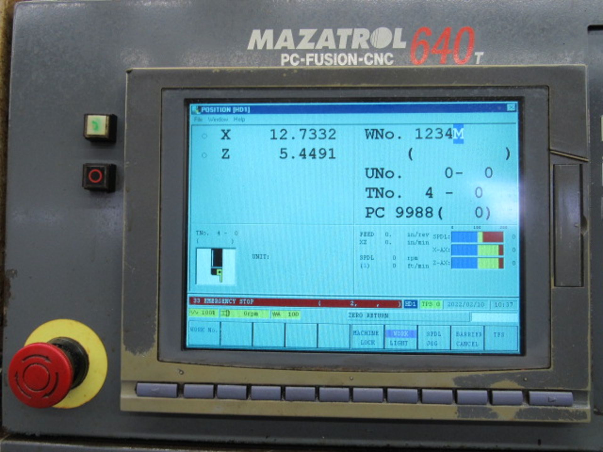 Mazak Multiplex 4200 Dual Spindle CNC Turning Center - Image 7 of 11